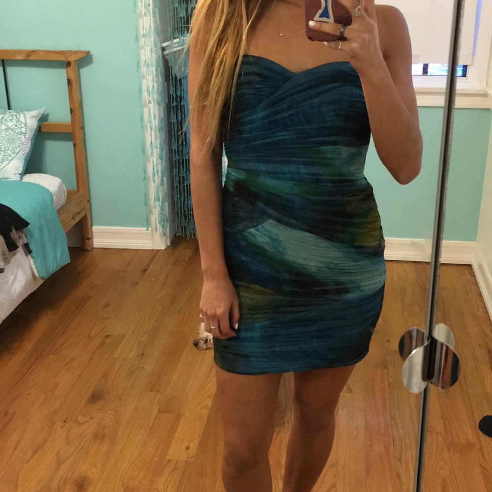 BCBG Strapless Dress